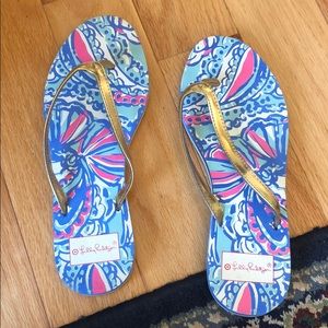 Lilly Pulitzer at Target Flip Flops